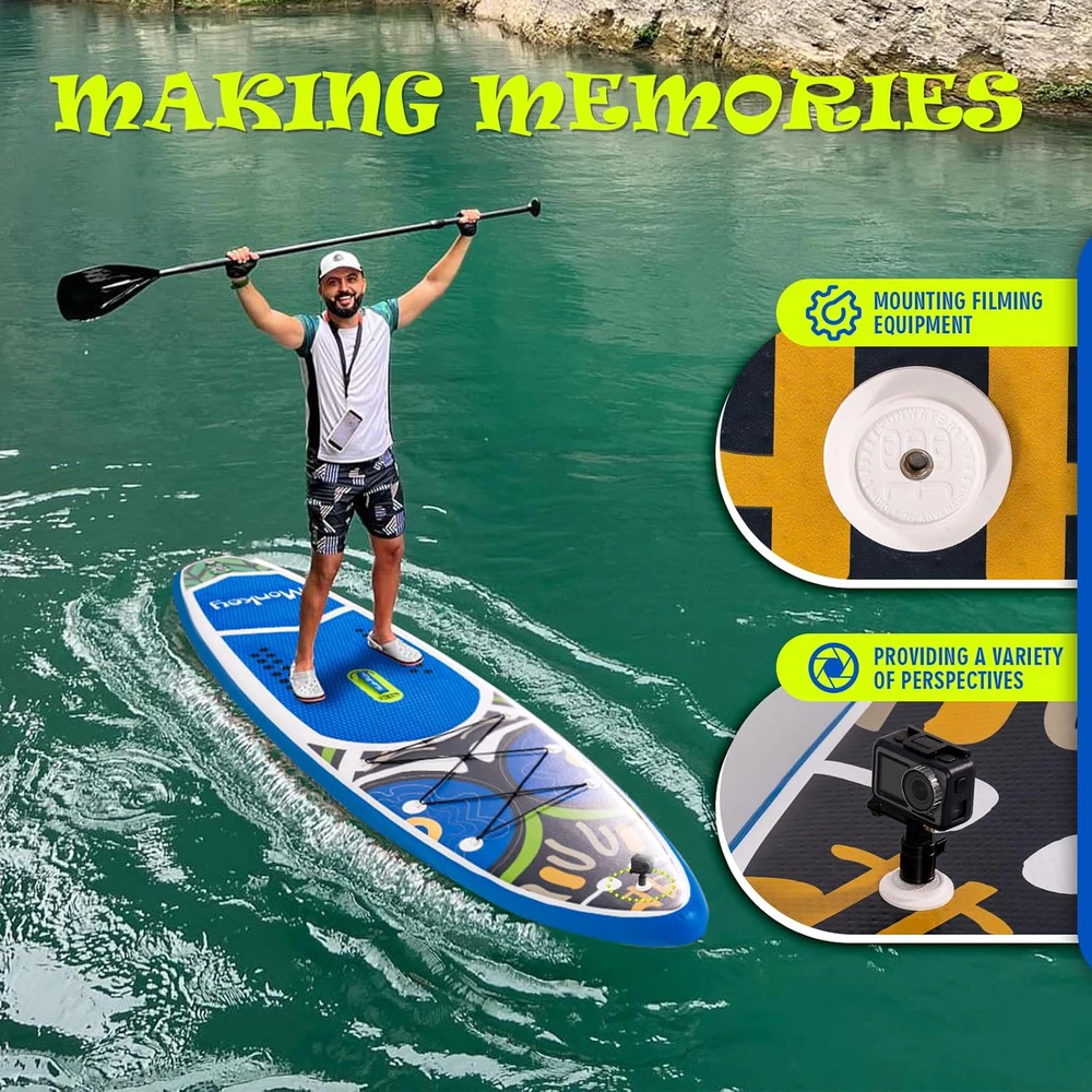 FunWater pripučiama irklentė SUP, 3,5 m x 0,83 m, 15 cm, su aksesuarais, SUPFR02E