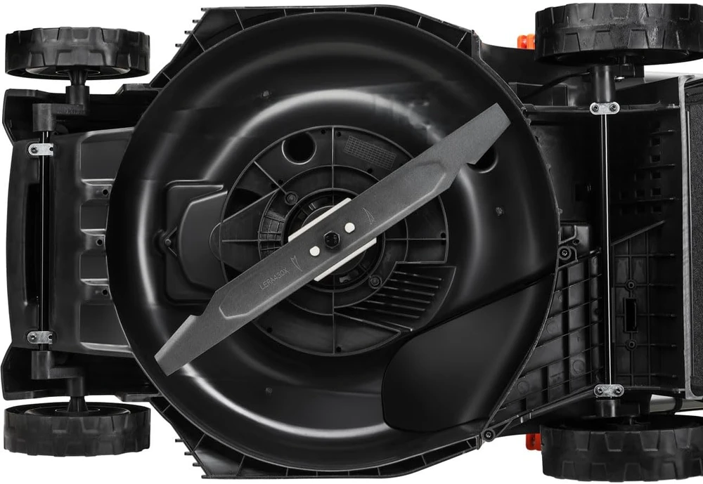 FUXTEC akumuliatorinė vejapjovė 40 V, 43 cm pjovimo plotis, reguliuojamas aukštis, FX-E2RM43SET