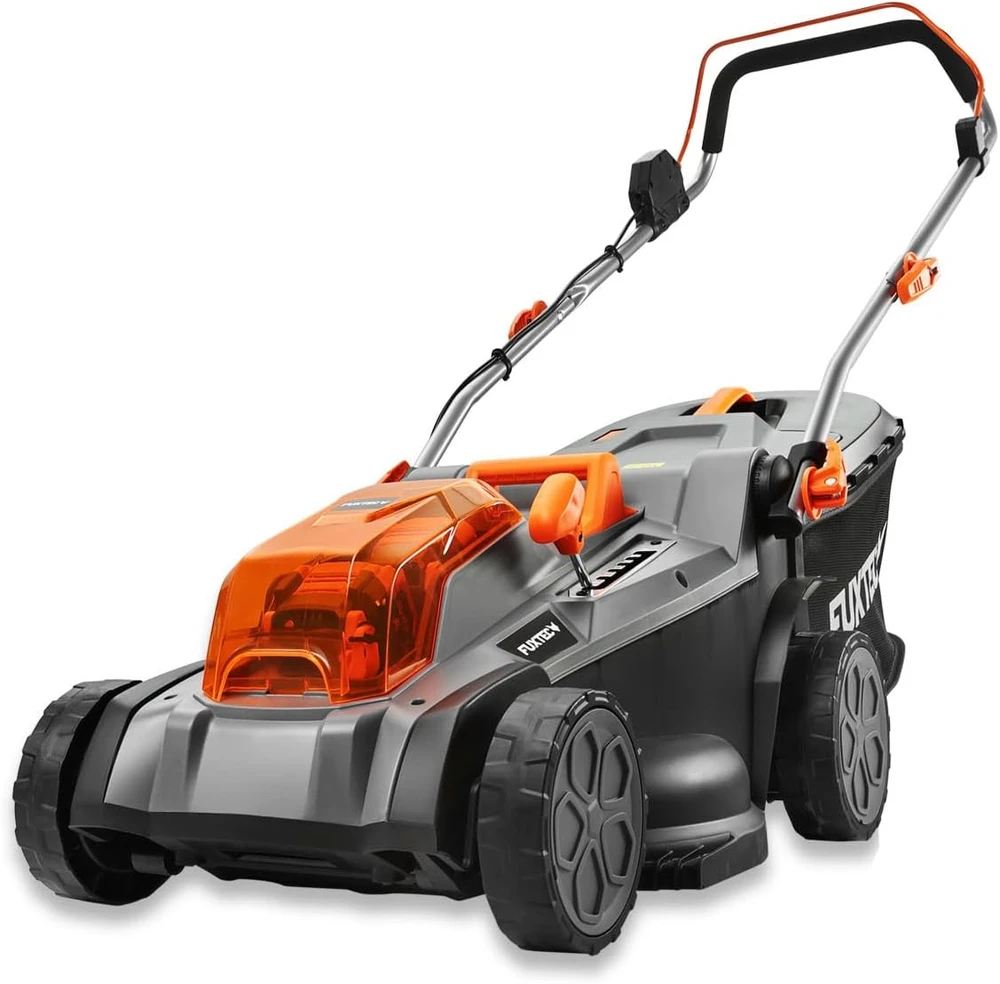 FUXTEC akumuliatorinė vejapjovė 40 V, 43 cm pjovimo plotis, reguliuojamas aukštis, FX-E2RM43SET