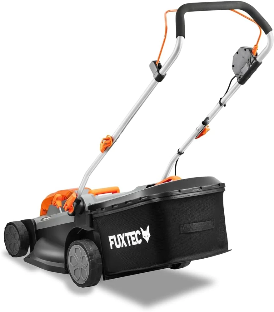 FUXTEC akumuliatorinė vejapjovė 40 V, 43 cm pjovimo plotis, reguliuojamas aukštis, FX-E2RM43SET