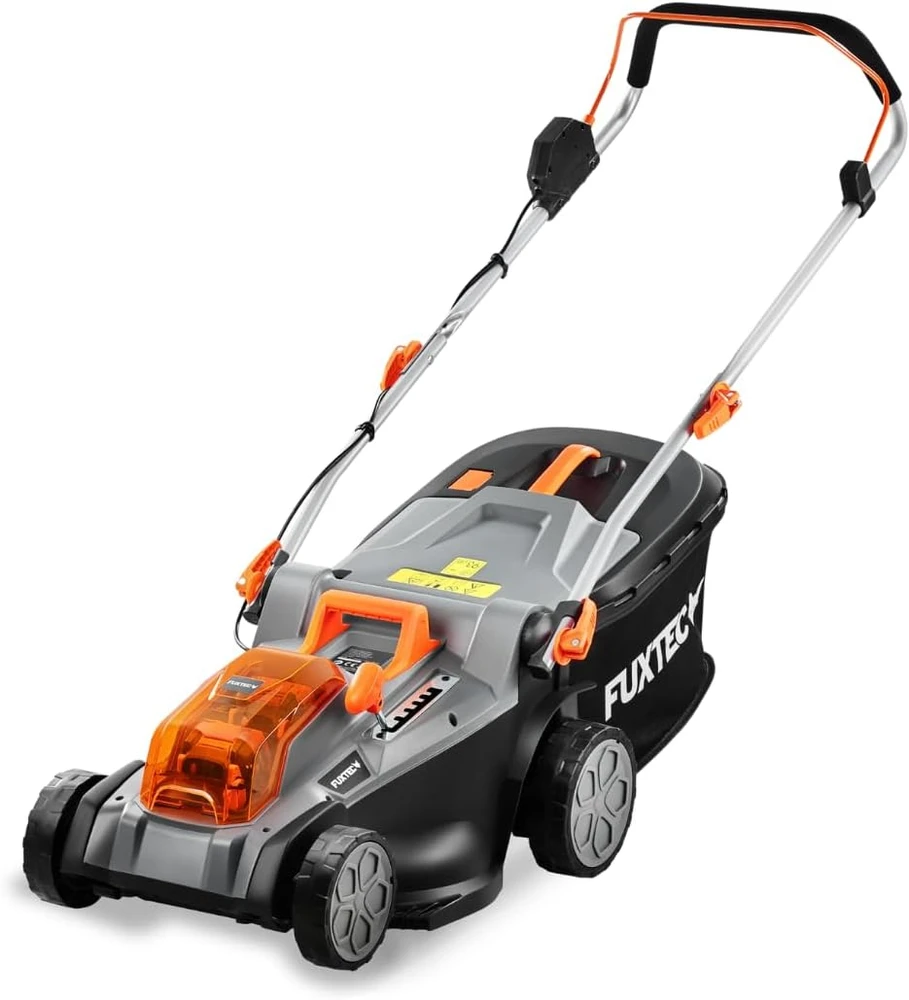 FUXTEC akumuliatorinė vejapjovė 40 V, 43 cm pjovimo plotis, reguliuojamas aukštis, FX-E2RM43SET
