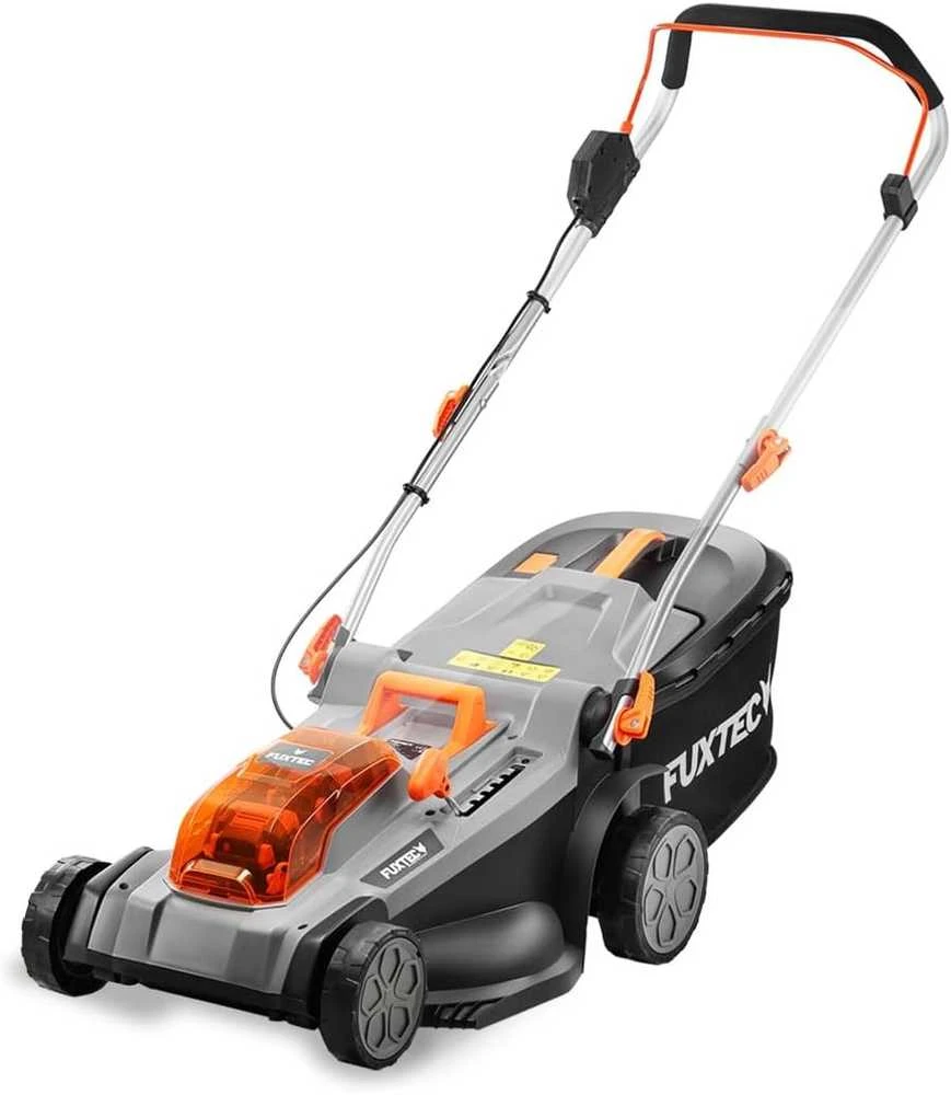 Fuxtec akumuliatorinė vejapjovė 40V 37 cm pjovimo plotis, reguliuojamas aukštis, FX-E2RM37SET