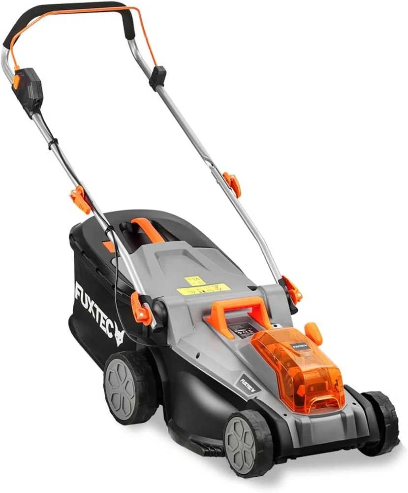 Fuxtec akumuliatorinė vejapjovė 40V 37 cm pjovimo plotis, reguliuojamas aukštis, FX-E2RM37SET