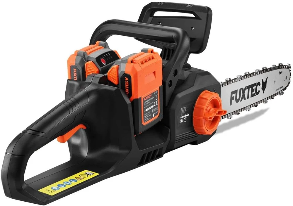 Fuxtec akumuliatorinis grandininis pjūklas 2x20 V, 14 colių FX-E2KSSET