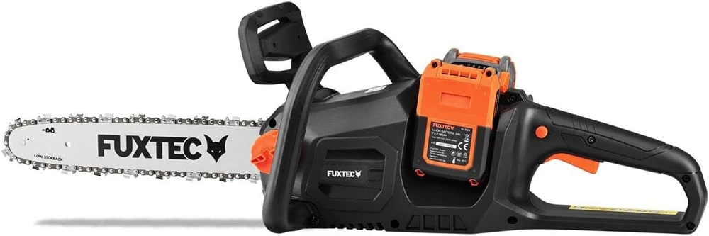 Fuxtec akumuliatorinis grandininis pjūklas 2x20 V, 14 colių FX-E2KSSET