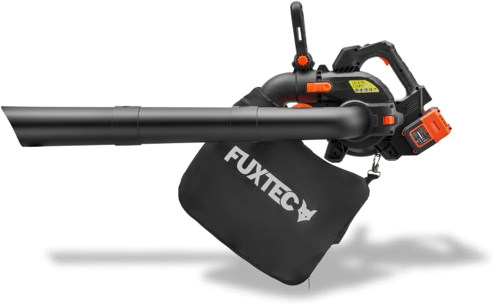Fuxtec akumuliatorinis lapų pūstuvas ir siurblys 2 viename, 40 V, 685.1 m³/h, FX-E2LBSSET