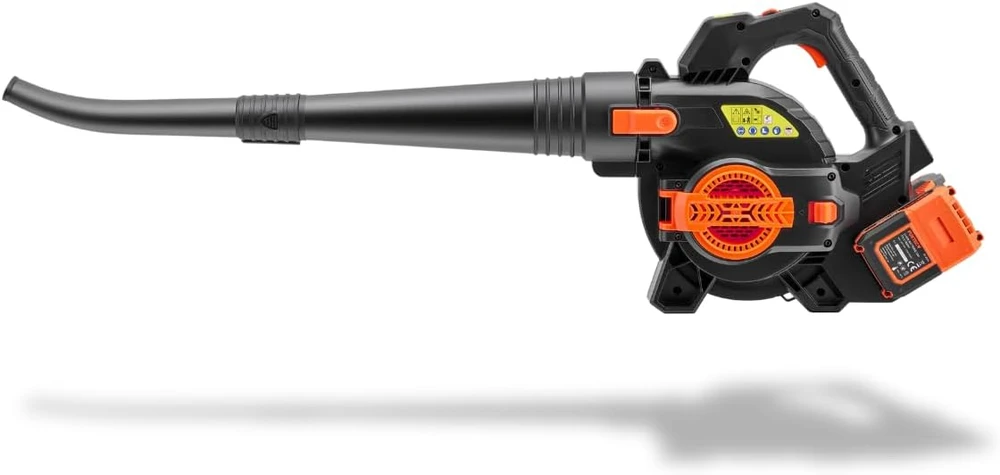 Fuxtec akumuliatorinis lapų pūstuvas ir siurblys 2 viename, 40 V, 685.1 m³/h, FX-E2LBSSET