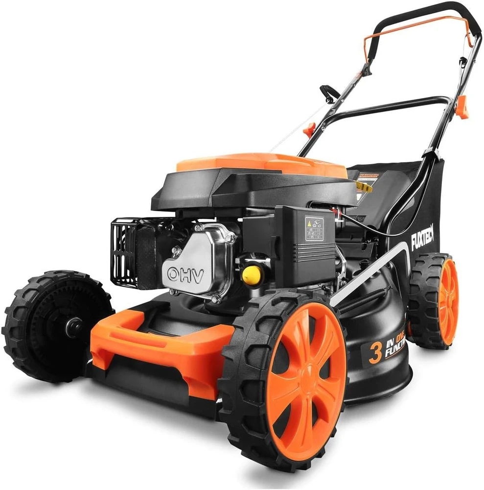Fuxtec benzininė vejapjovė 3in1, 2.6 kW, 46 cm pjovimo plotis, reguliuojamas aukštis, FX-RM4646ECO