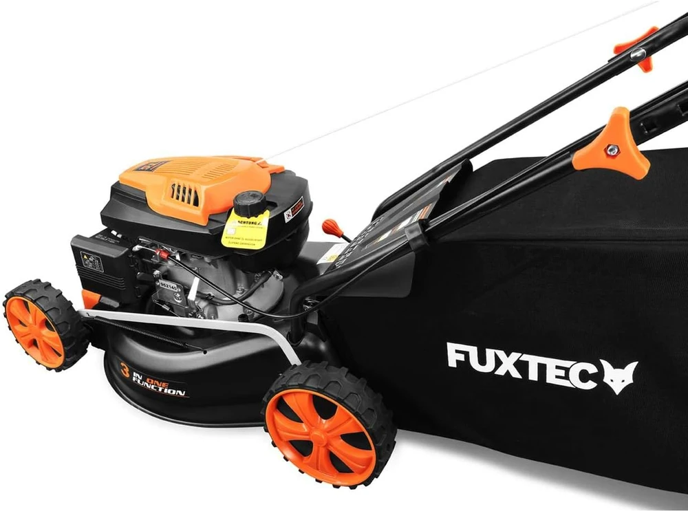 Fuxtec benzininė vejapjovė 3in1, 2.6 kW, 46 cm pjovimo plotis, reguliuojamas aukštis, FX-RM4646ECO