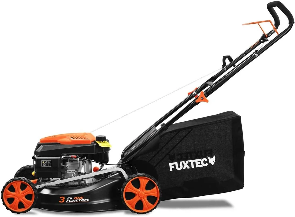 Fuxtec benzininė vejapjovė 3in1, 2.6 kW, 46 cm pjovimo plotis, reguliuojamas aukštis, FX-RM4646ECO