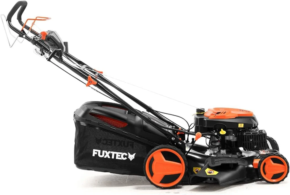 Fuxtec benzininė vejapjovė 4-in-1, 6 AG, 4.4 kW, 51 cm pjovimo plotis, elektrinis starteris FX-RM5196eSPRO