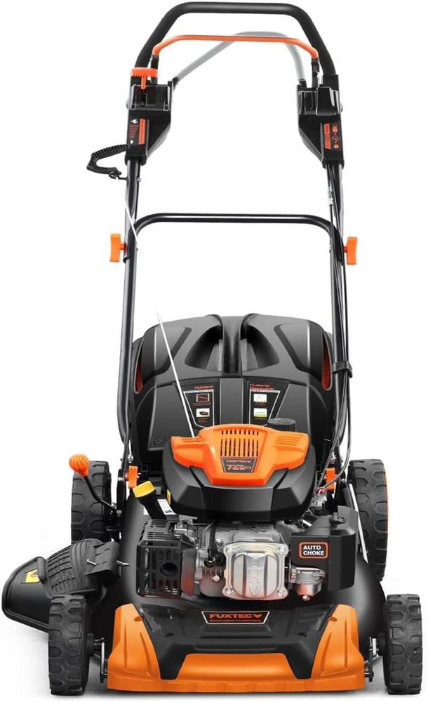 FUXTEC benzininė vejapjovė 4in1, 4,4 kW, 51 cm, 60 l krepšys, reguliuojamas pjovimas FX-RM5196PRO