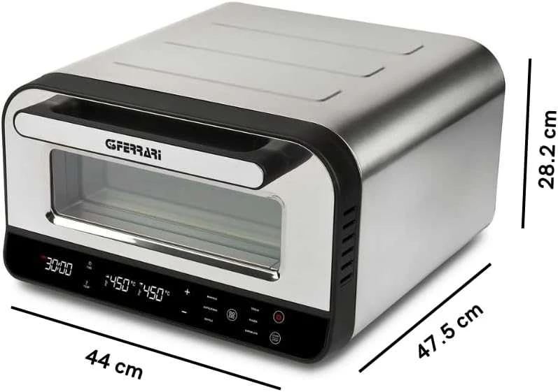 G3Ferrari G3 Ferrari elektrinė picos kepimo orkaitė, 1700 W, skaitmeninis ekranas, iki 450°C, G10204
