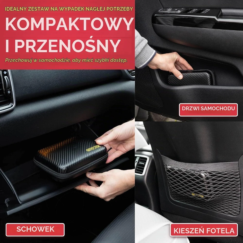 GADLANE bekamerių padangų remonto rinkinys automobiliams, 7 dalių GL1625
