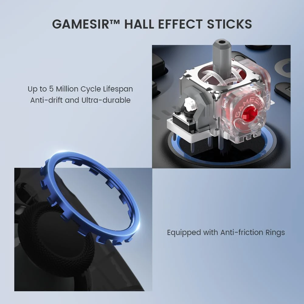 GameSir SuperNova T4n Pro belaidis žaidimų valdiklis rožinės spalvos