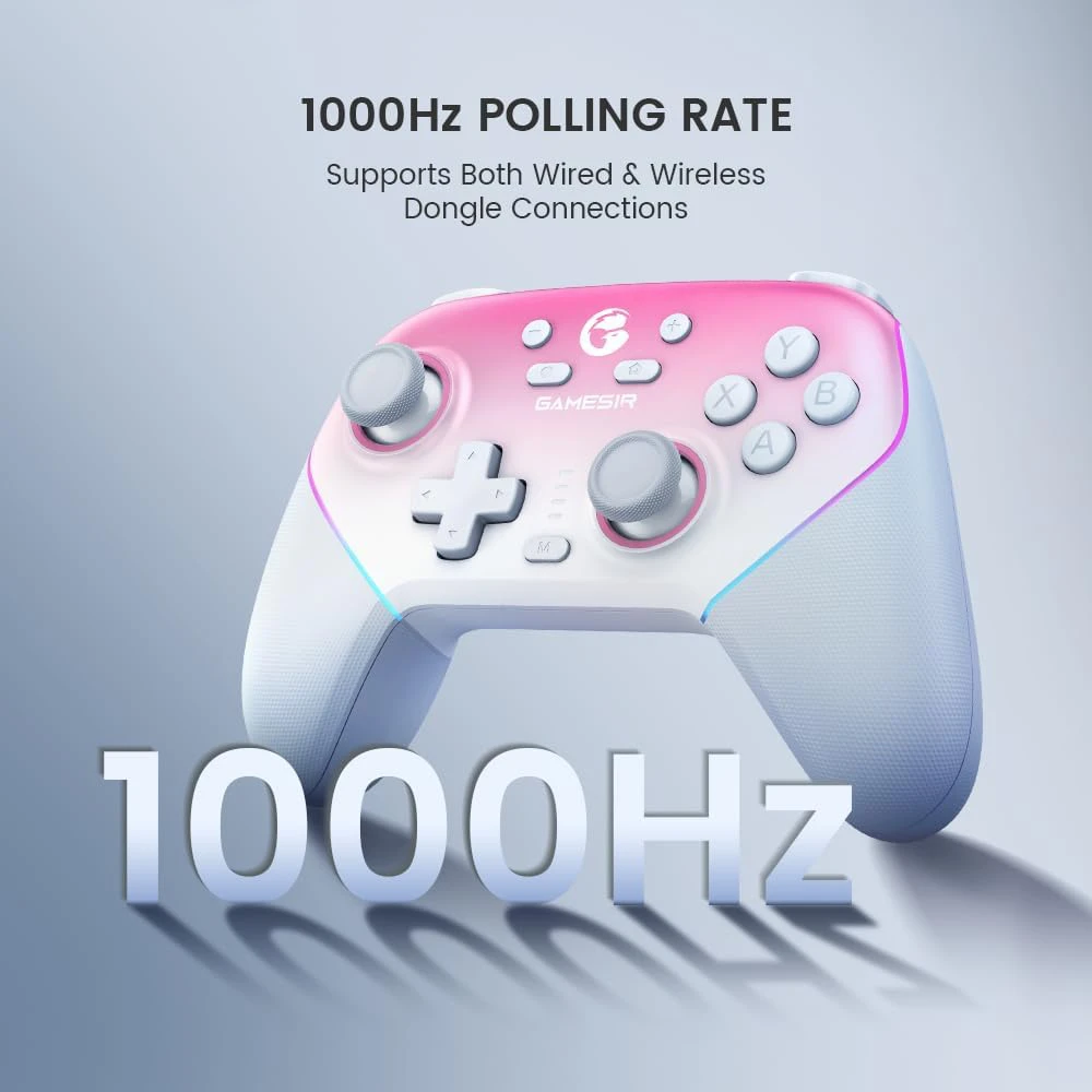 GameSir SuperNova T4n Pro belaidis žaidimų valdiklis mėlynos spalvos