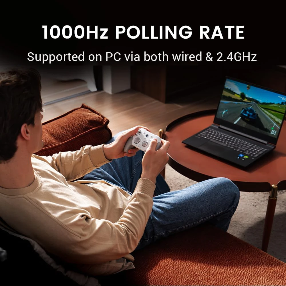 „GameSir G7 Pro“ universalus „Bluetooth“ žaidimų valdiklis „XBOX“ serijos „X/S“ / „One“ baltoms sistemoms
