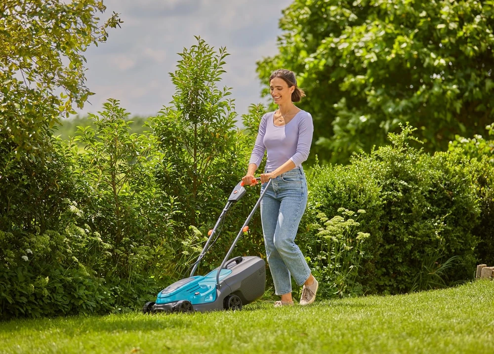 Gardena akumuliatorinė vejapjovė 32 cm, reguliuojamas aukštis, EasyMax 32/18 V Solo