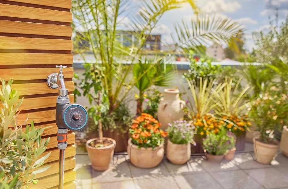 Gardena automatinis laistymo laikmatis Easy, elektroninis vandens valdiklis, 15 programų, 01896-20