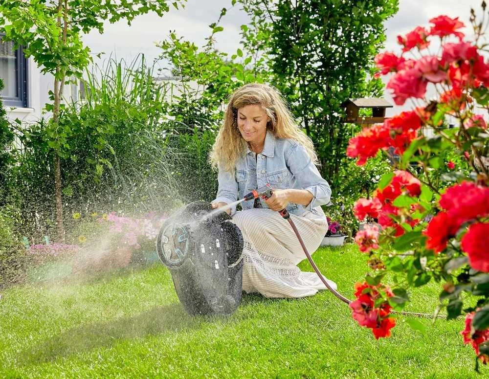 Gardena robotinė vejapjovė SILENO minimo 350, baterinė, pjovimo aukštis 20–45 mm, 15208-47