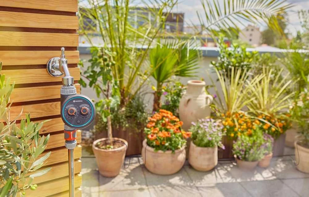 Gardena sodo laistymo kontrolės įrenginys EasyPlus su 69 iš anksto nustatytais laistymo režimais, 01897-20