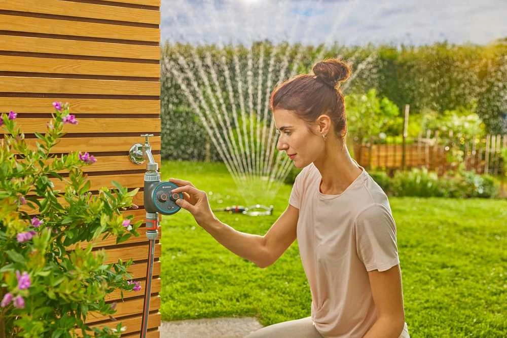 Gardena sodo laistymo kontrolės įrenginys EasyPlus su 69 iš anksto nustatytais laistymo režimais, 01897-20
