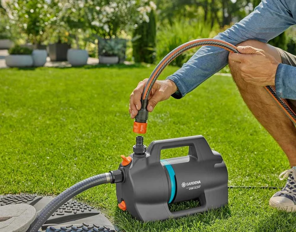 Gardena Sodo siurblys 4100 Silent, 550 W, 4100 l/h, 36 m / 3,6 bar, 7kg, apsauga nuo UV ir lietaus