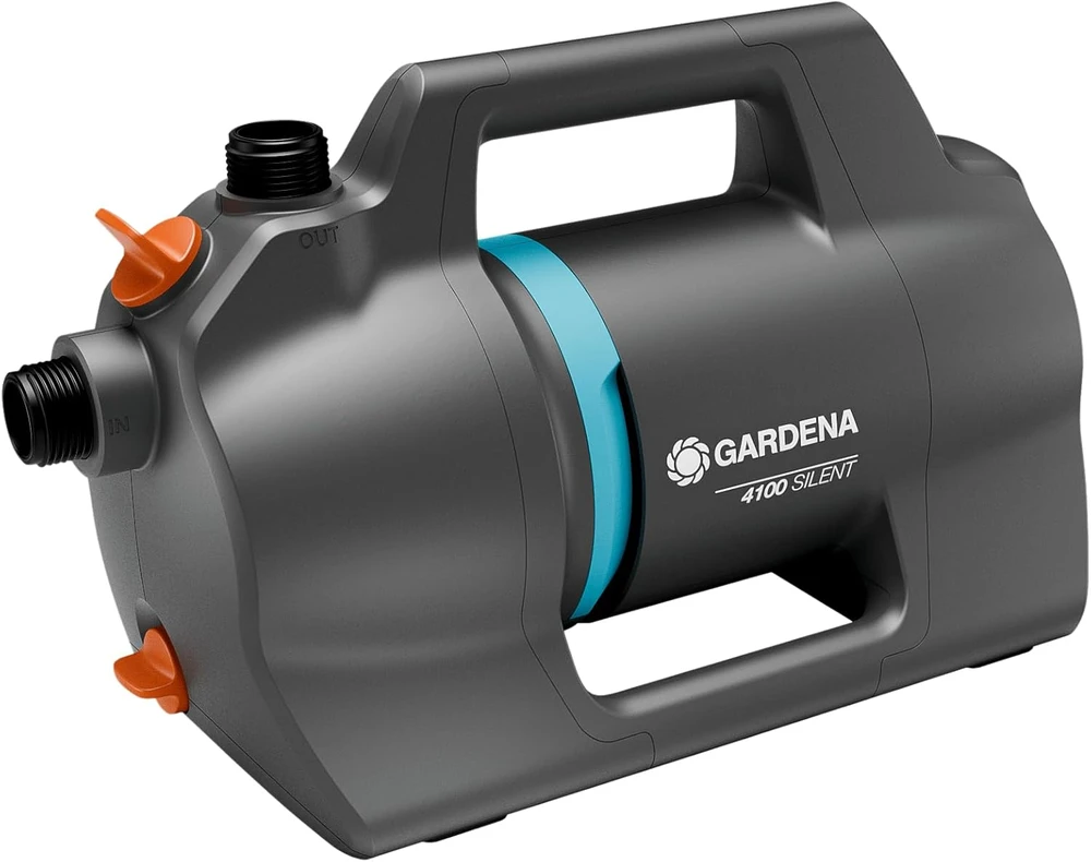 Gardena Sodo siurblys 4100 Silent, 550 W, 4100 l/h, 36 m / 3,6 bar, 7kg, apsauga nuo UV ir lietaus