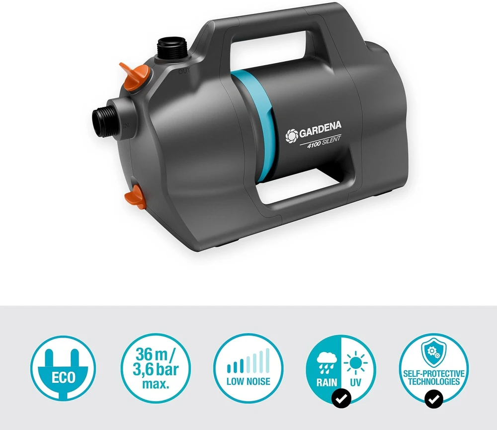Gardena Sodo siurblys 4100 Silent rinkinys