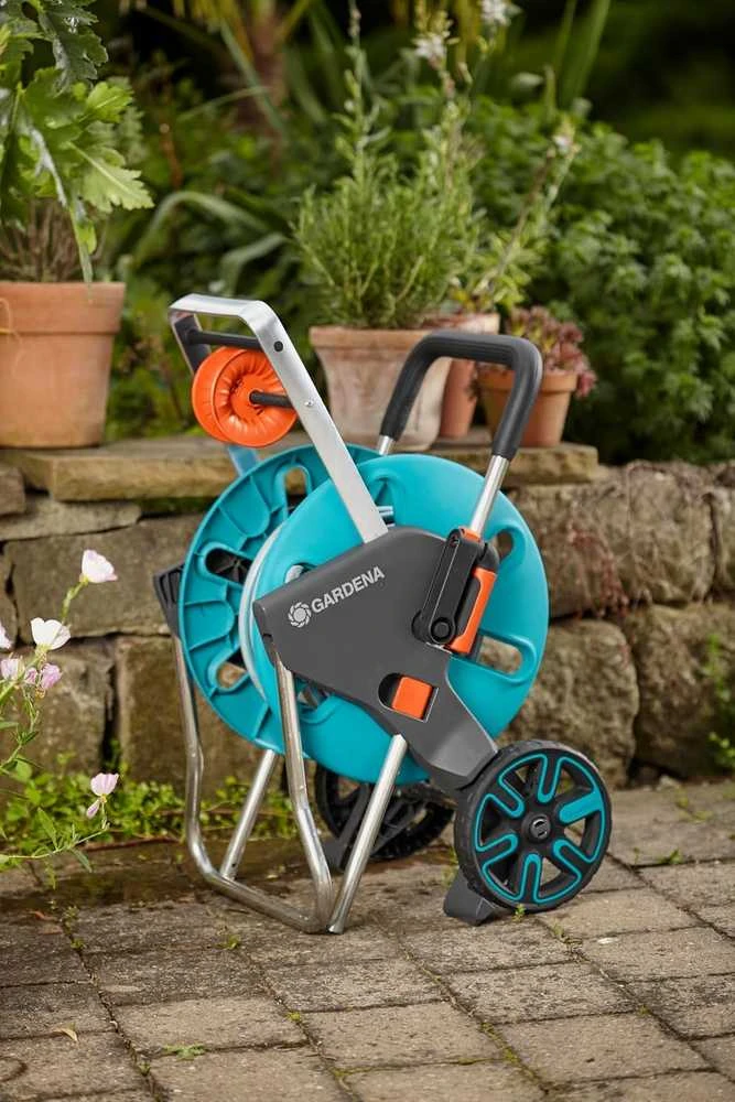 Gardena žarnos vežimėlis AquaRoll M Easy, komplektas 20 m