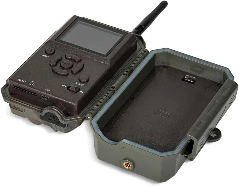GardePro miško kamera Wi-Fi su mobiliąja programėle, 64 MP, 1296p vaizdo įrašai, IP66, E8