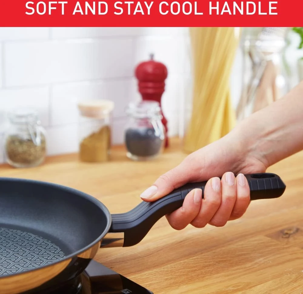 Garų puodas Tefal nerūdijančio plieno puodų ir keptuvių rinkinys Comfort Max 5 dalių, indukcijai, C972S544