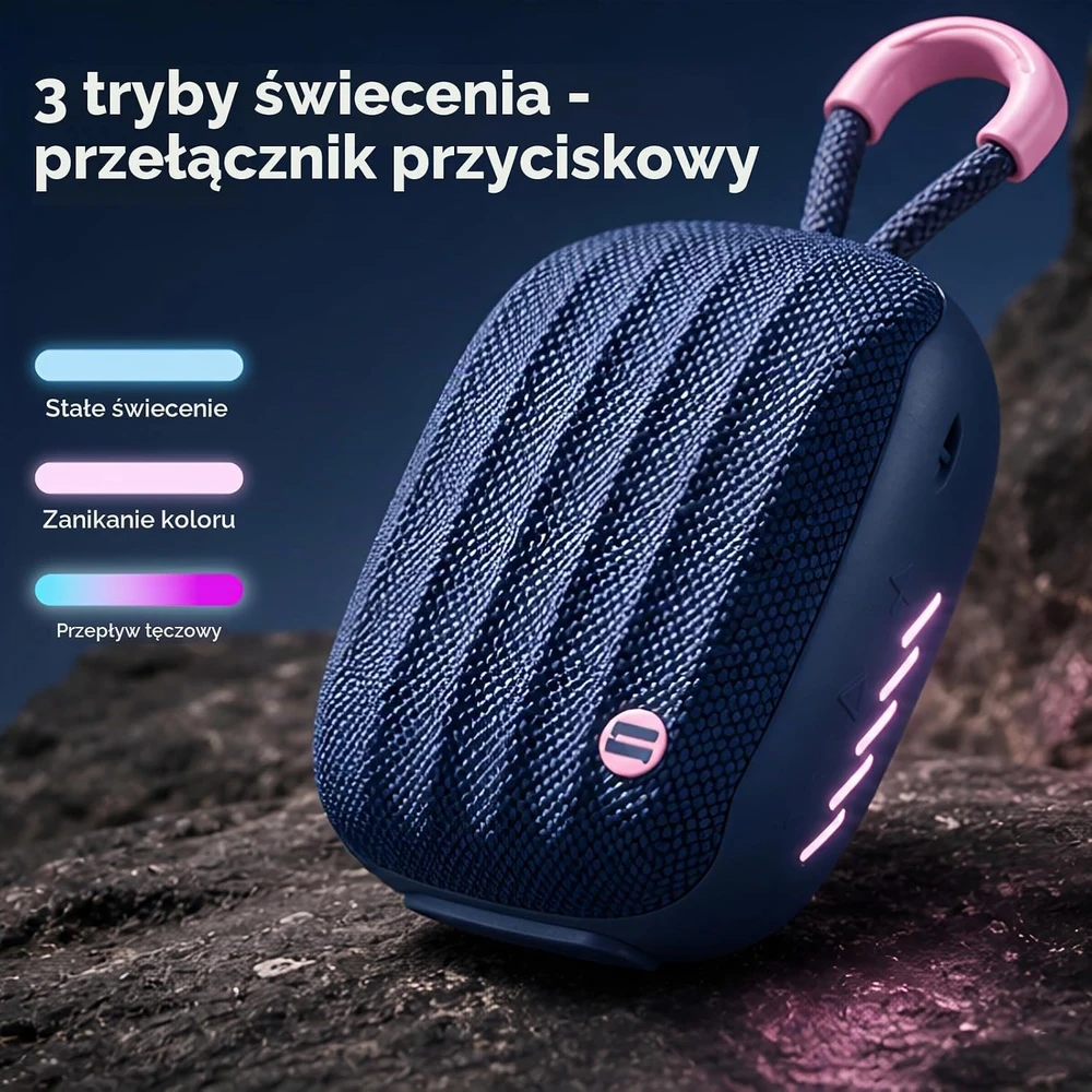 Gemmac Bluetooth dviračio garsiakalbis su vairo laikikliu, IPX7, 5 W, CS23 PLUS
