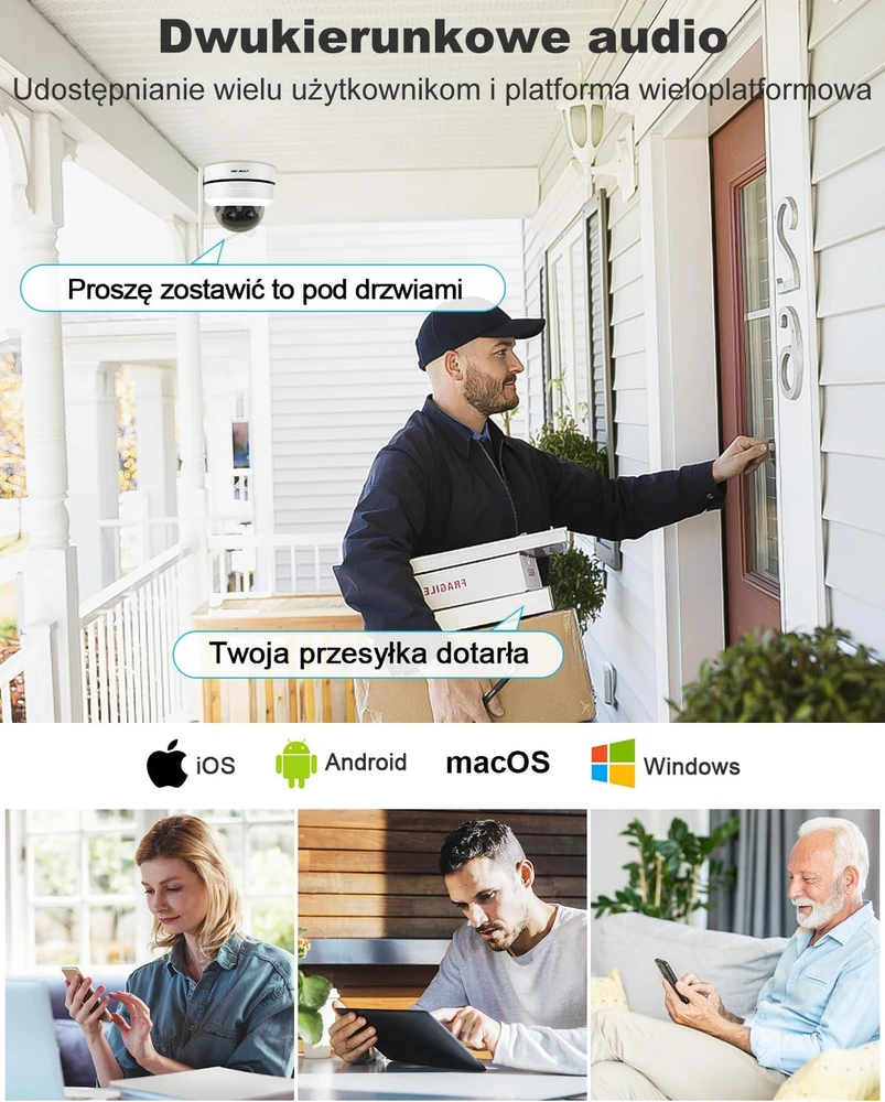 GENBOLT IP stebėjimo kamera su 2.5K raiška, PTZ, 10x optinis priartinimas, PoE, Wi-Fi, IK10, modelis GB220K