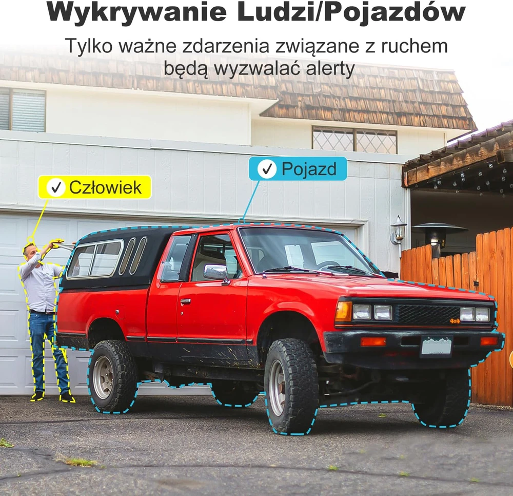 GENBOLT išorinė IP stebėjimo kamera 4K 8 MP PoE/Wi-Fi, spalvotas naktinis matymas, PTZ, GB213V