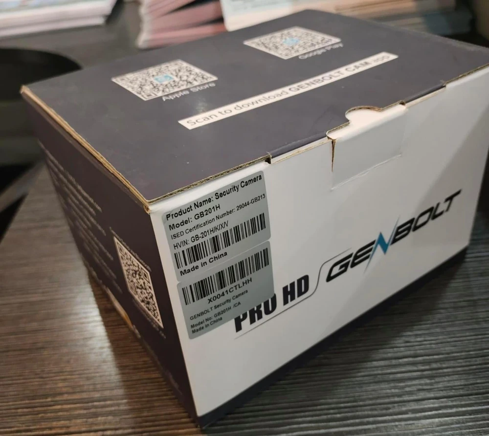 GENBOLT lauko PTZ IP kamera, Wi-Fi 2.4/5 GHz, PoE, 4x priartinimas, naktinis matymas, GB201H