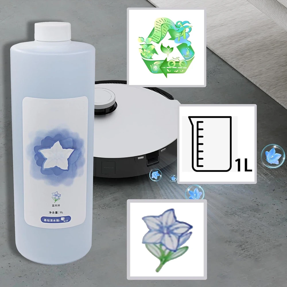 Geoviizon grindų valiklis ECOVACS DEEBOT robotams dulkių siurbliams, 1 l, TD018
