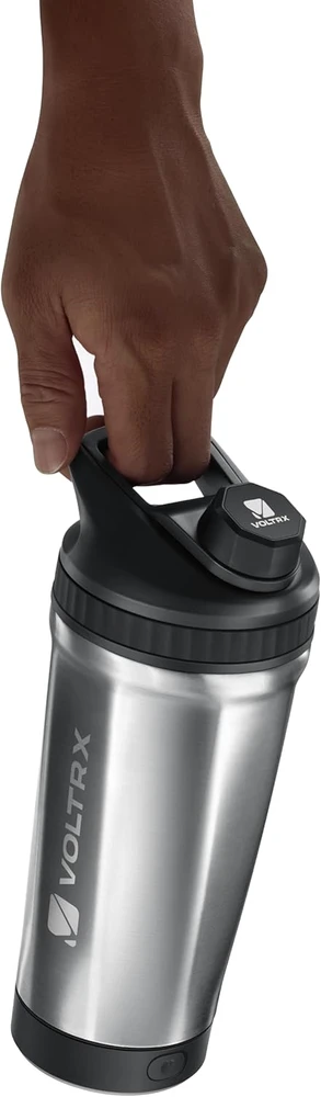 Gertuvė VOLTRX elektrinis šeikeris ChillMix iš nerūdijančiojo plieno su USB-C įkrovimu, 350 ml, 007