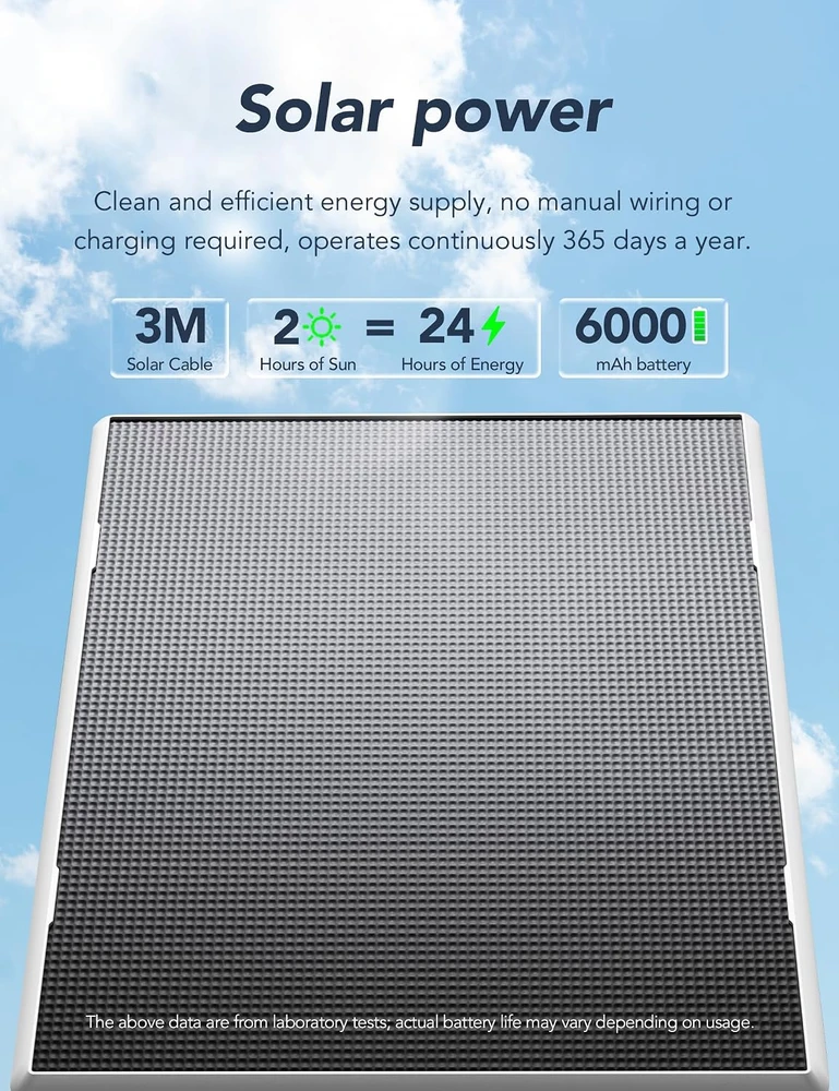 GNCC 4G LTE lauko PTZ stebėjimo kamera su eSIM, 2K, saulės energija, GW41