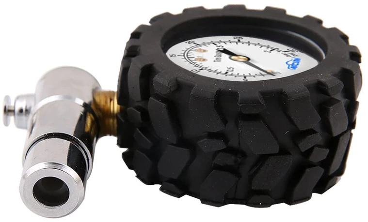 GODESON dviračio padangų slėgio matuoklis Presta vožtuvams 0–30 psi GD005B-30