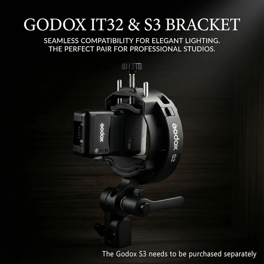 Godox išorinė blykstė TTL su siųstuvu X5-O, HSS 1/8000s, 2.4G belaidis, Olympus Panasonic suderinama, IT32+X5O