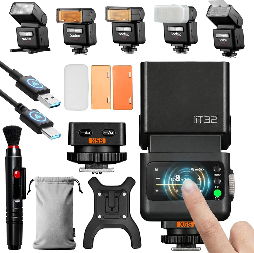 Godox iT32 iFlash TTL blykstė fotoaparatui