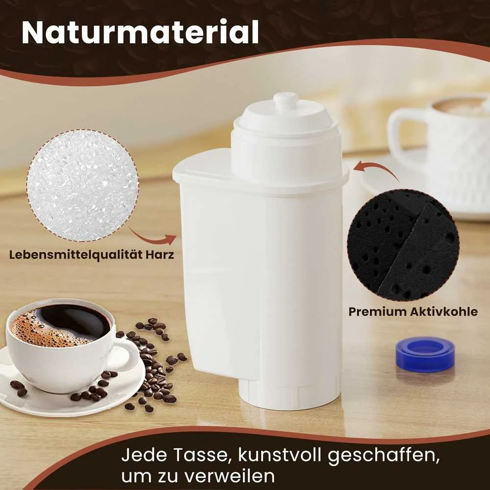 GOLDEN ICEPURE vandens filtras kavos aparatams Siemens EQ, EQ3, EQ6, EQ9, Bosch, Brita, 9 vnt. CMF004