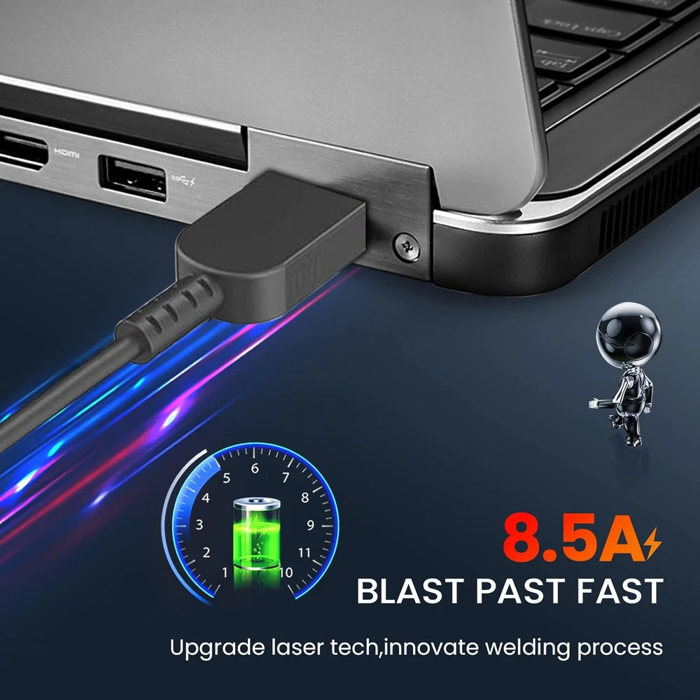 Goodovo nešiojamojo kompiuterio kroviklis 170 W 20 V 8,5 A USB stačiakampiu lizdu Lenovo ThinkPad IdeaPad serijoms