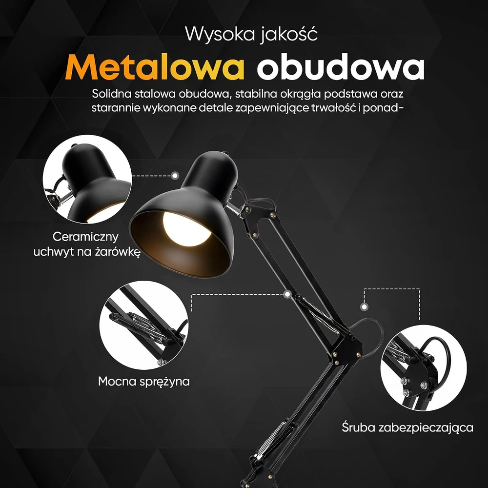 GOODS+GADGETS retro stalinis šviestuvas E27 su LED lempute, 55 cm DS-321A-024A