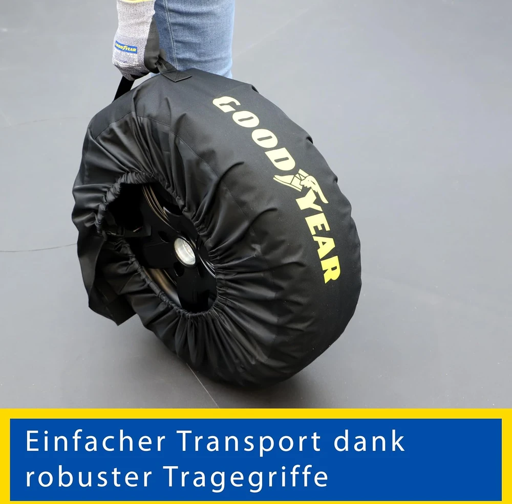 Goodyear padangų transportavimo ir laikymo krepšiai iš 600D poliesterio, 4 vnt., 681271