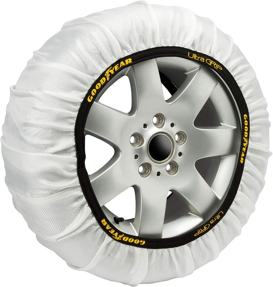 Goodyear tekstilinės sniego grandinės automobiliams XXL, 2 vnt., iki 40 km/h GOD8016