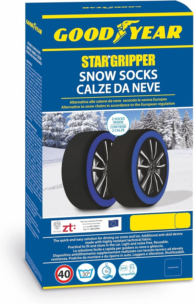 Goodyear tekstilinės sniego grandinės Star Gripper M dydžio automobiliams 77962