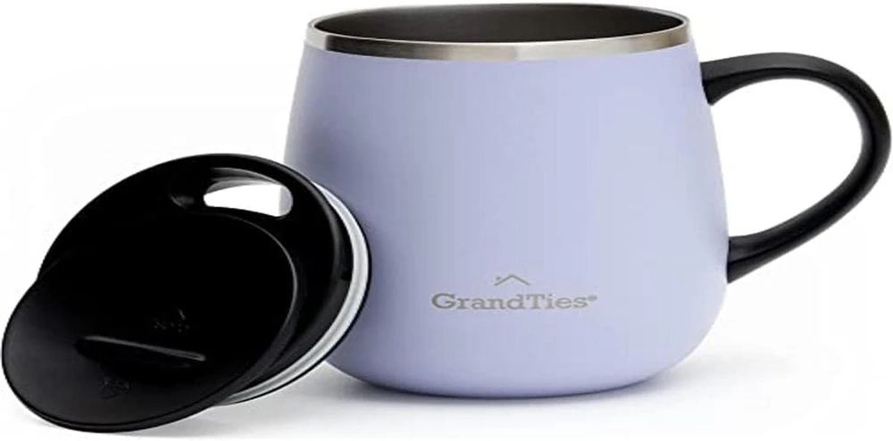 Grandties termopuodelis su rankena, 460 ml, dvigubų sienelių, ZL003214811