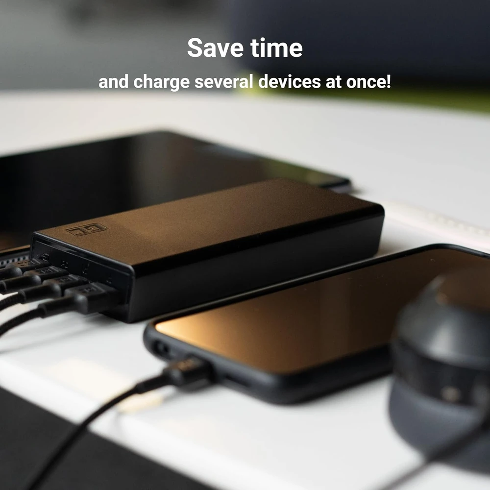 Nešiojamas įkroviklis Green Cell PowerPlay20s Power Bank 20000mAh 22.5W - juodas